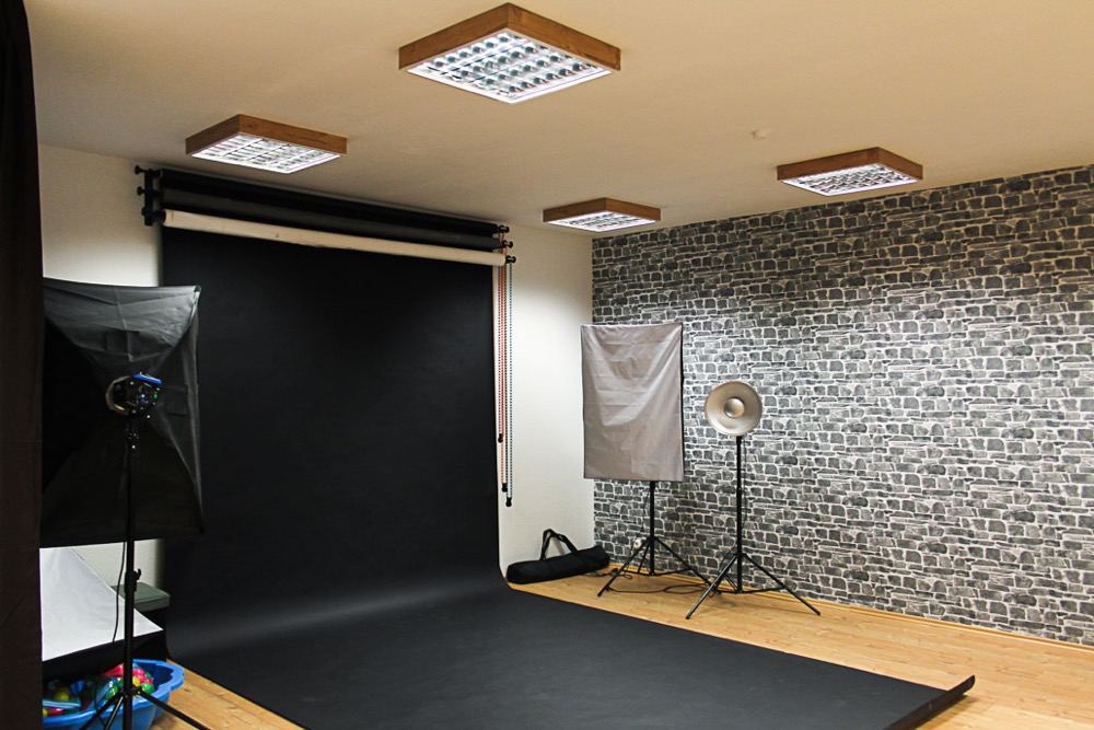 Blick in das Studio in der Bahnhofstraße in Altena